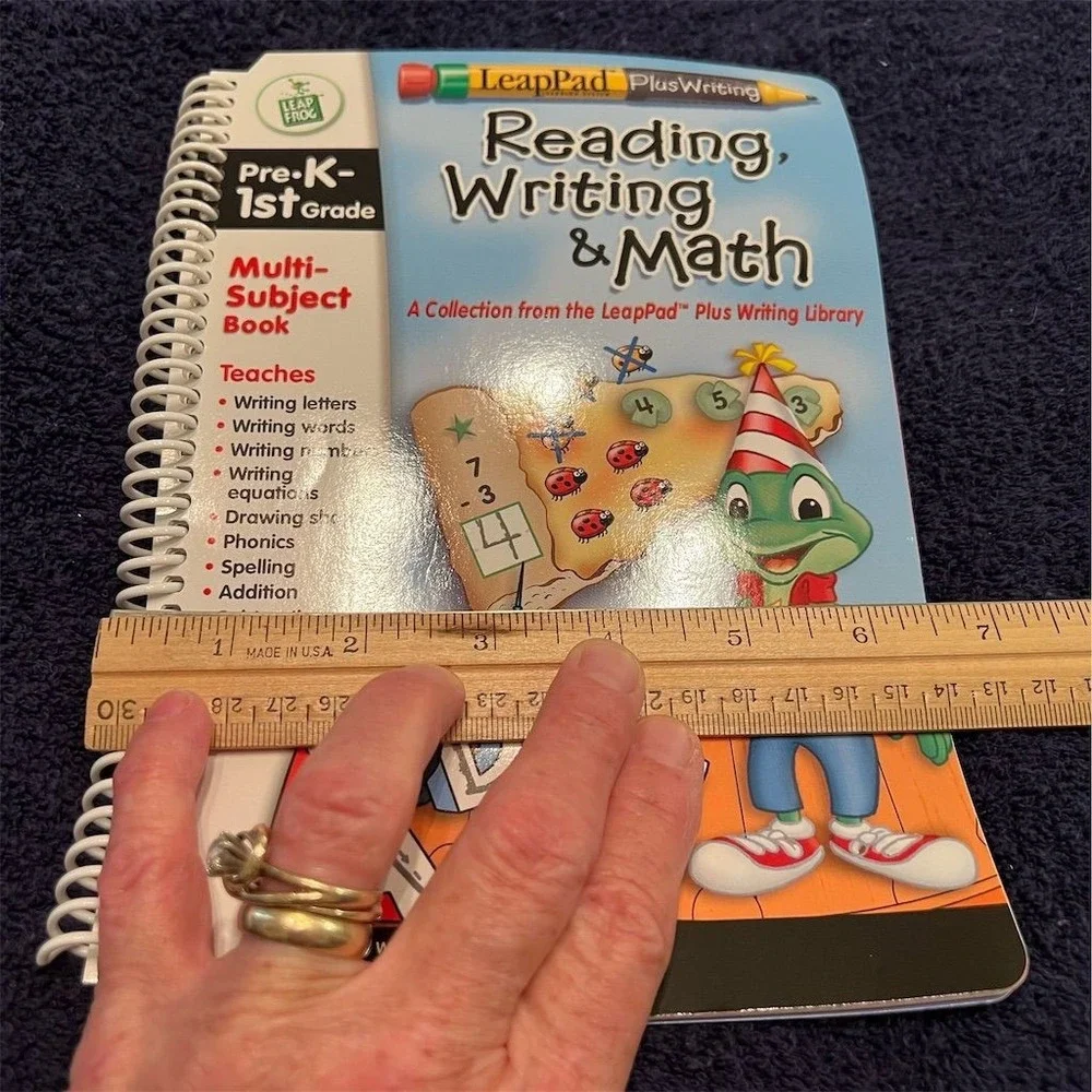 LeapFrog LeapPad Plus Writing Book for‎ Ages 3-4